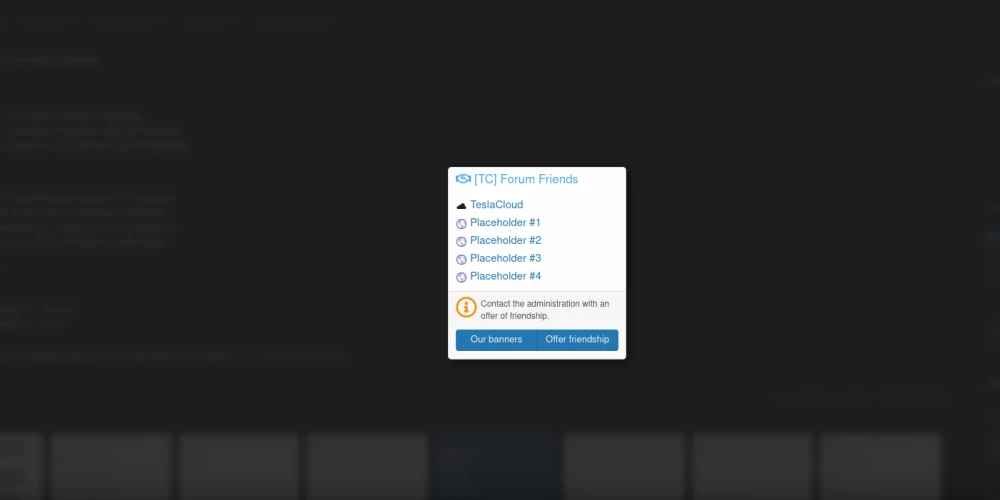 [TC] Forum Friends - друзья форума. Банеры